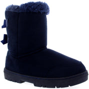 BELLA: Twin Bow Classic Winter Boots