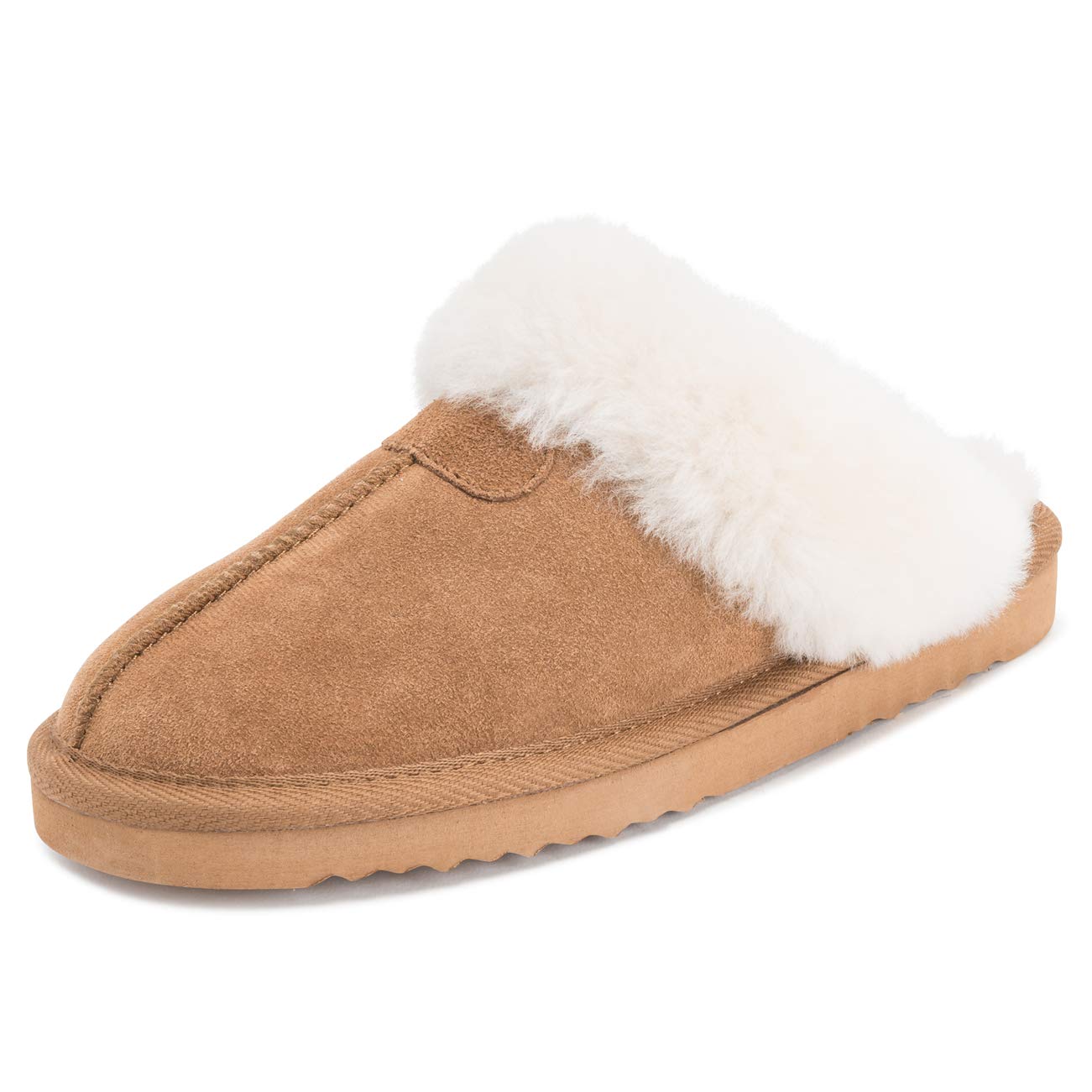 JOLIE: Women's Real Suede Winter Mules