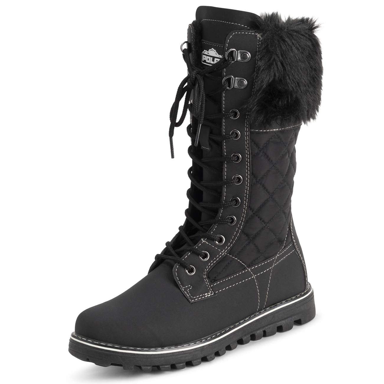 Polar Women's Winter Mid-Calf Snow Boots