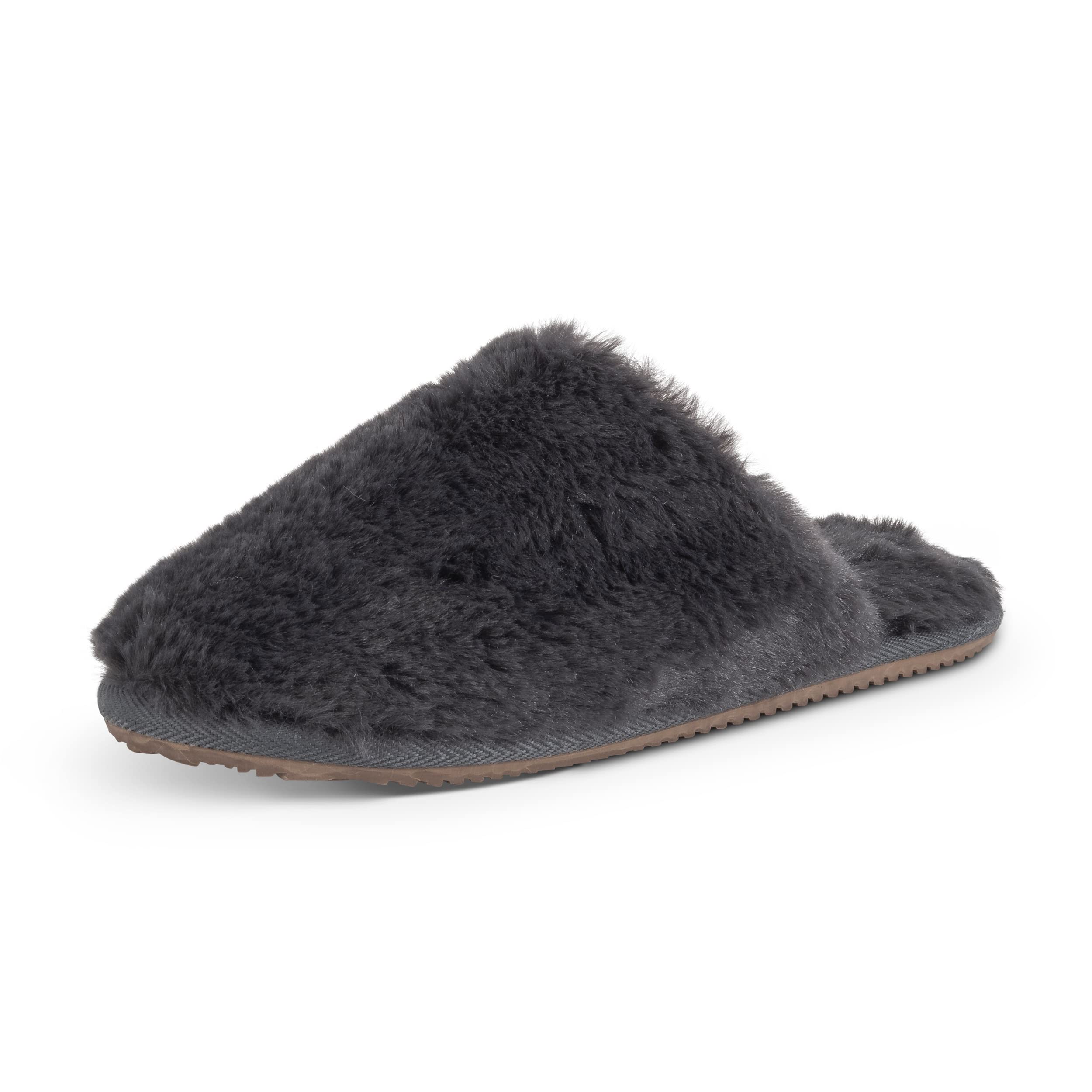 ZURI: Women's Fluffy Slippers With Funny Quote