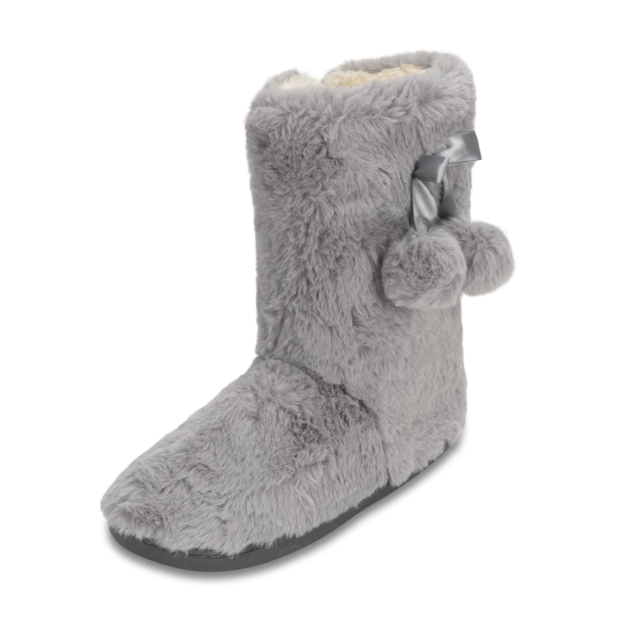 IVY: Polar Women's Pom Pom Slipper Boots