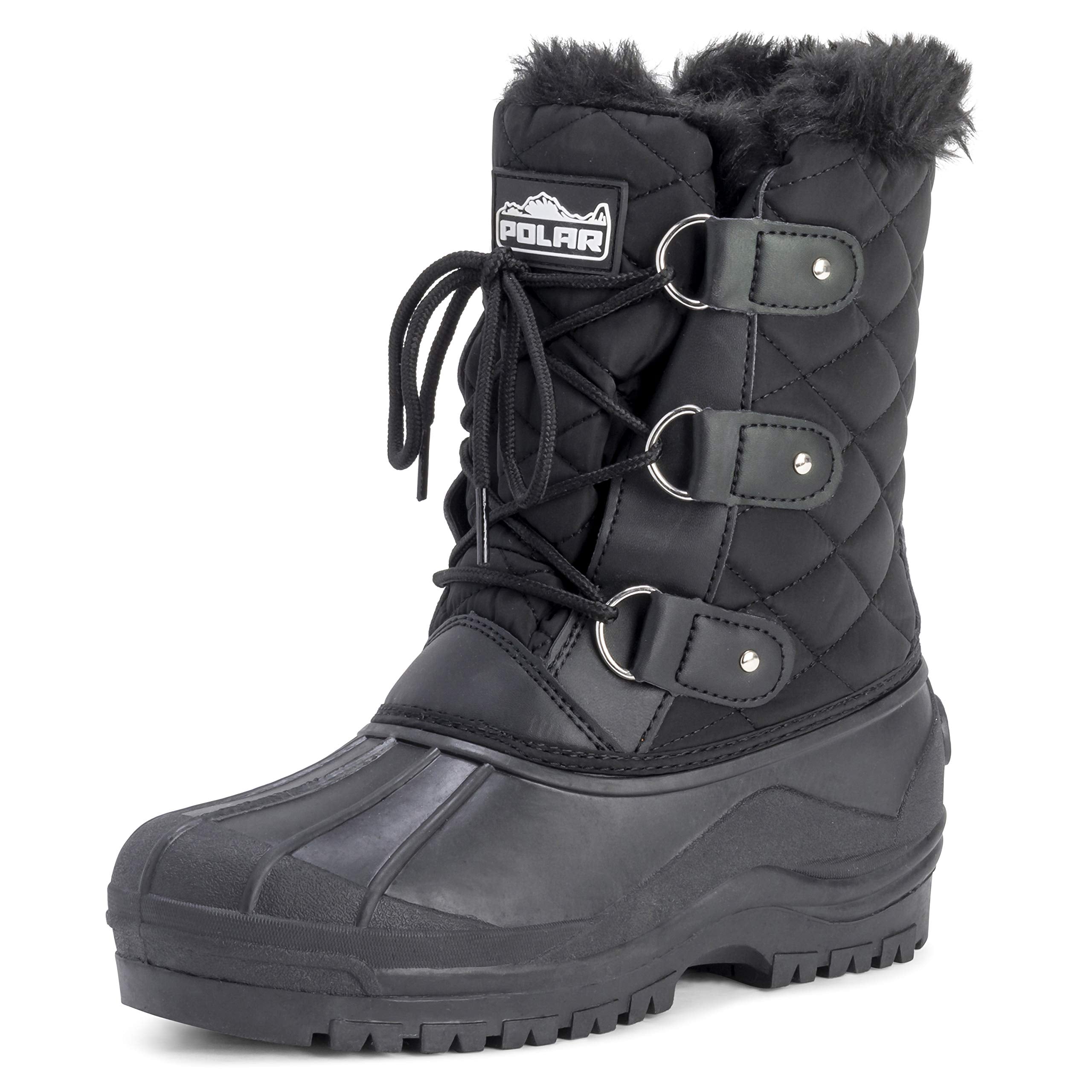 NEVE: Women's Mid-Calf Hiker Snow Boots