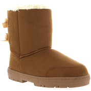 BELLA: Twin Bow Classic Winter Boots