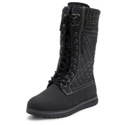 SNOWE: Women's Tall Faux Fur Snow Boots