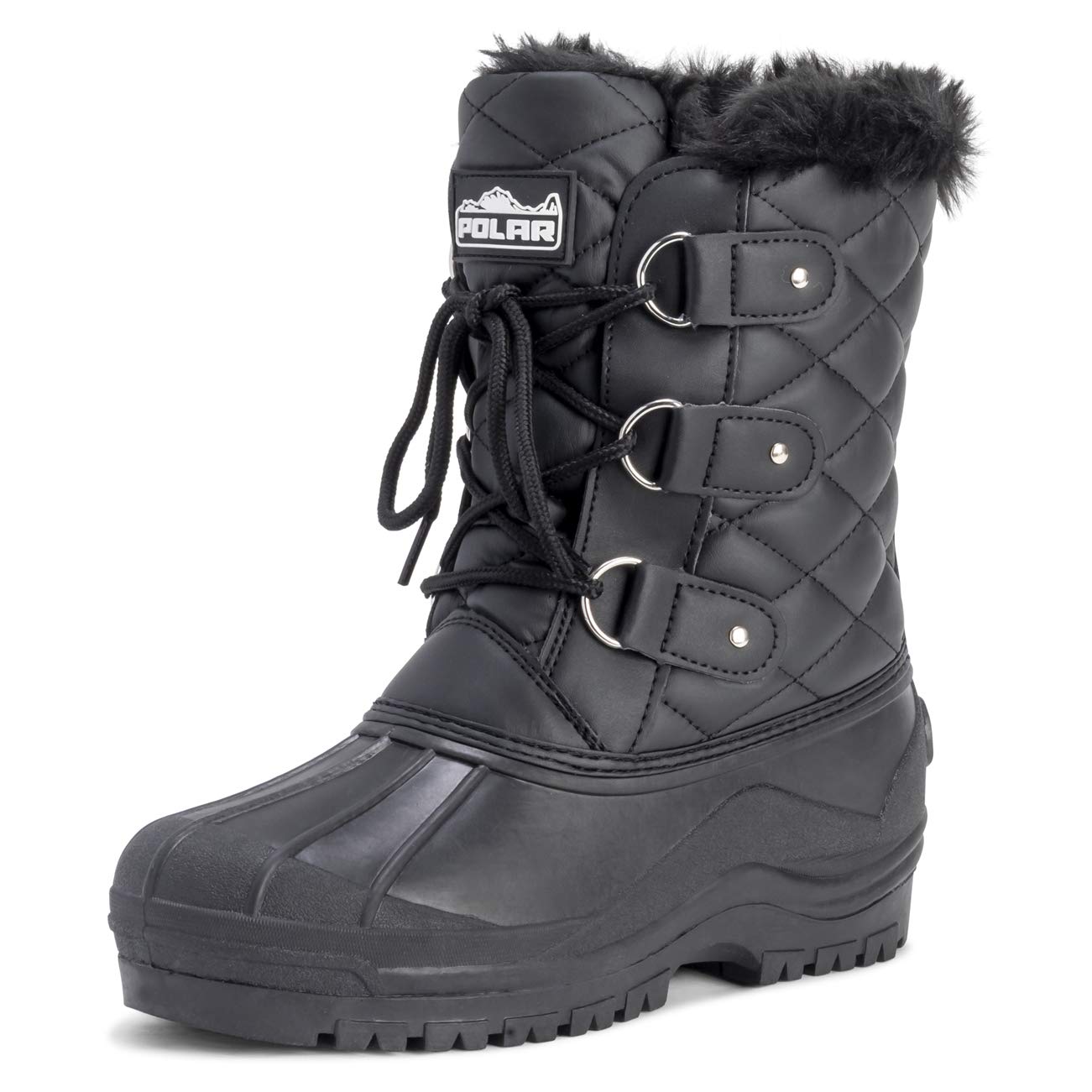 NEVE: Women's Mid-Calf Hiker Snow Boots