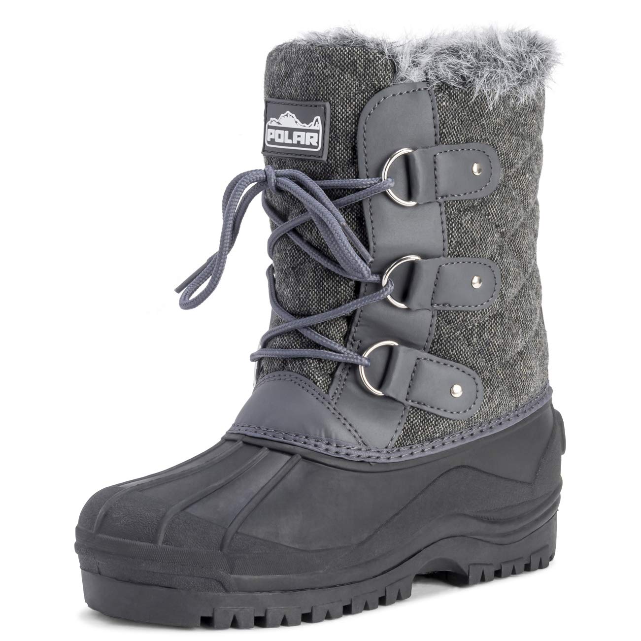NEVE: Women's Mid-Calf Hiker Snow Boots