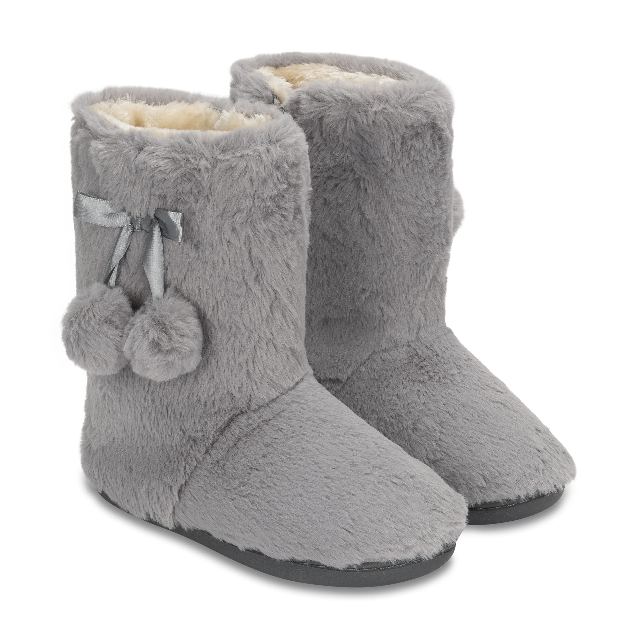 IVY: Polar Women's Pom Pom Slipper Boots