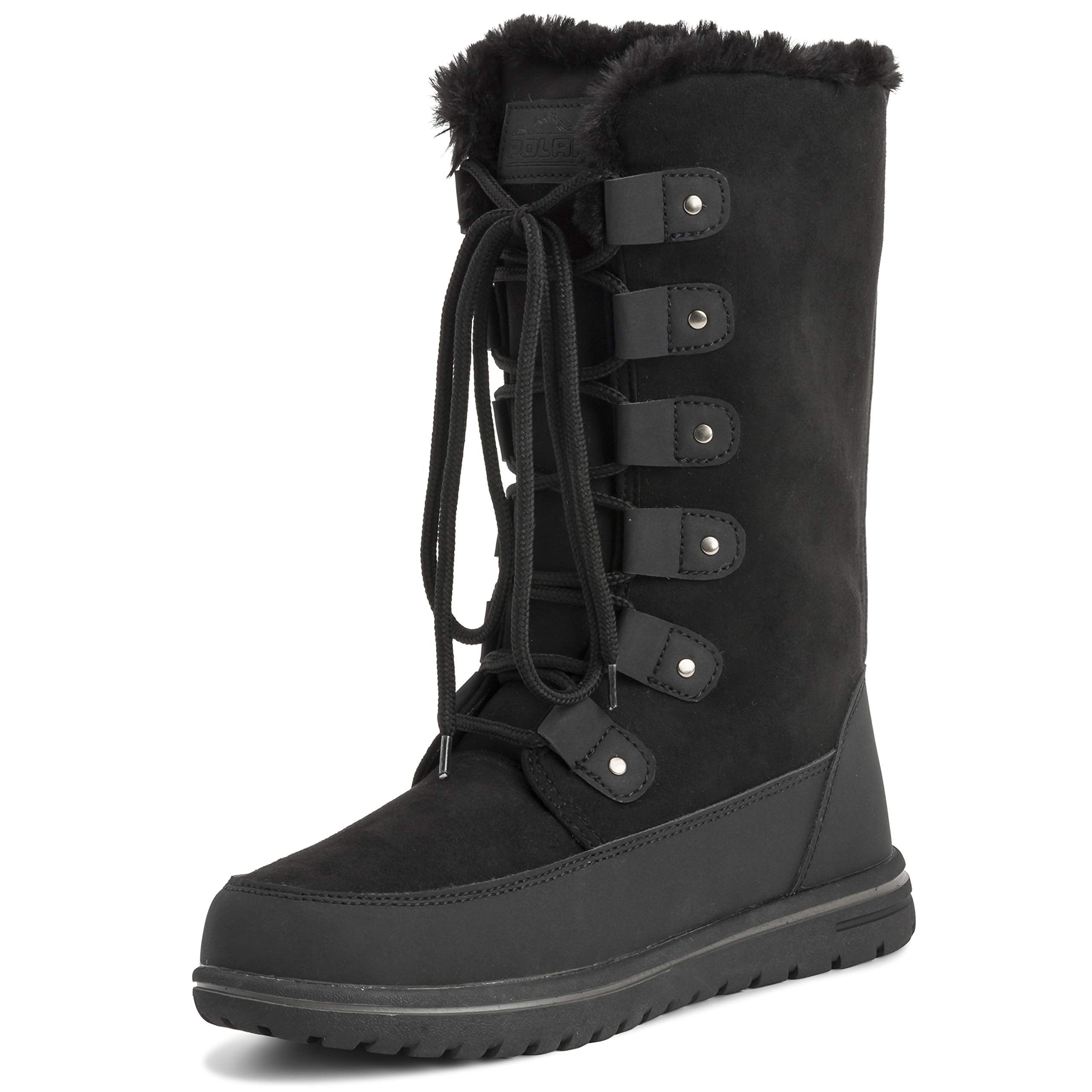 SNOWE: Women's Tall Faux Fur Snow Boots