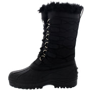 Polar Women's Lace Up Mid-Calf Snow Boots