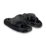 SIENNA: Women's Faux Fur Slider Slippers
