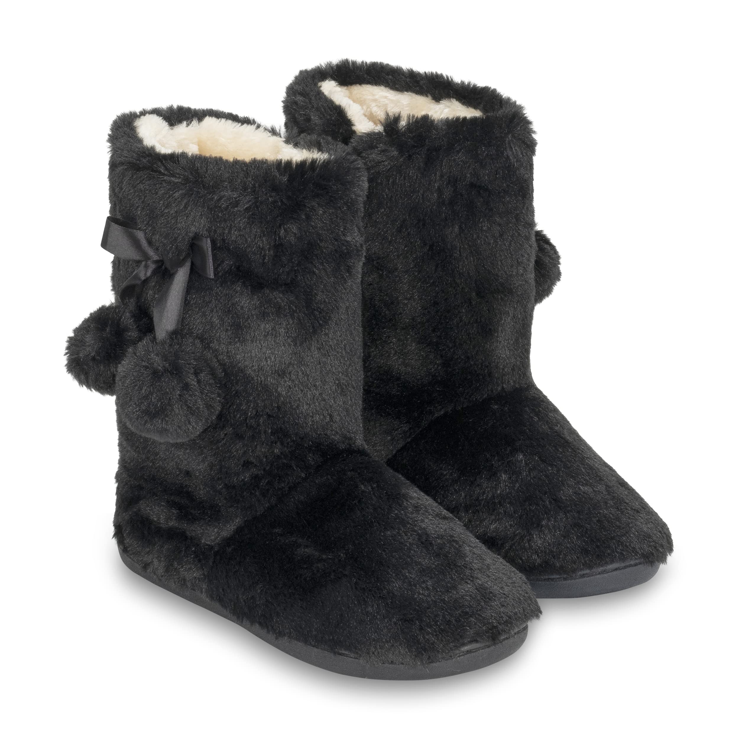 IVY: Polar Women's Pom Pom Slipper Boots