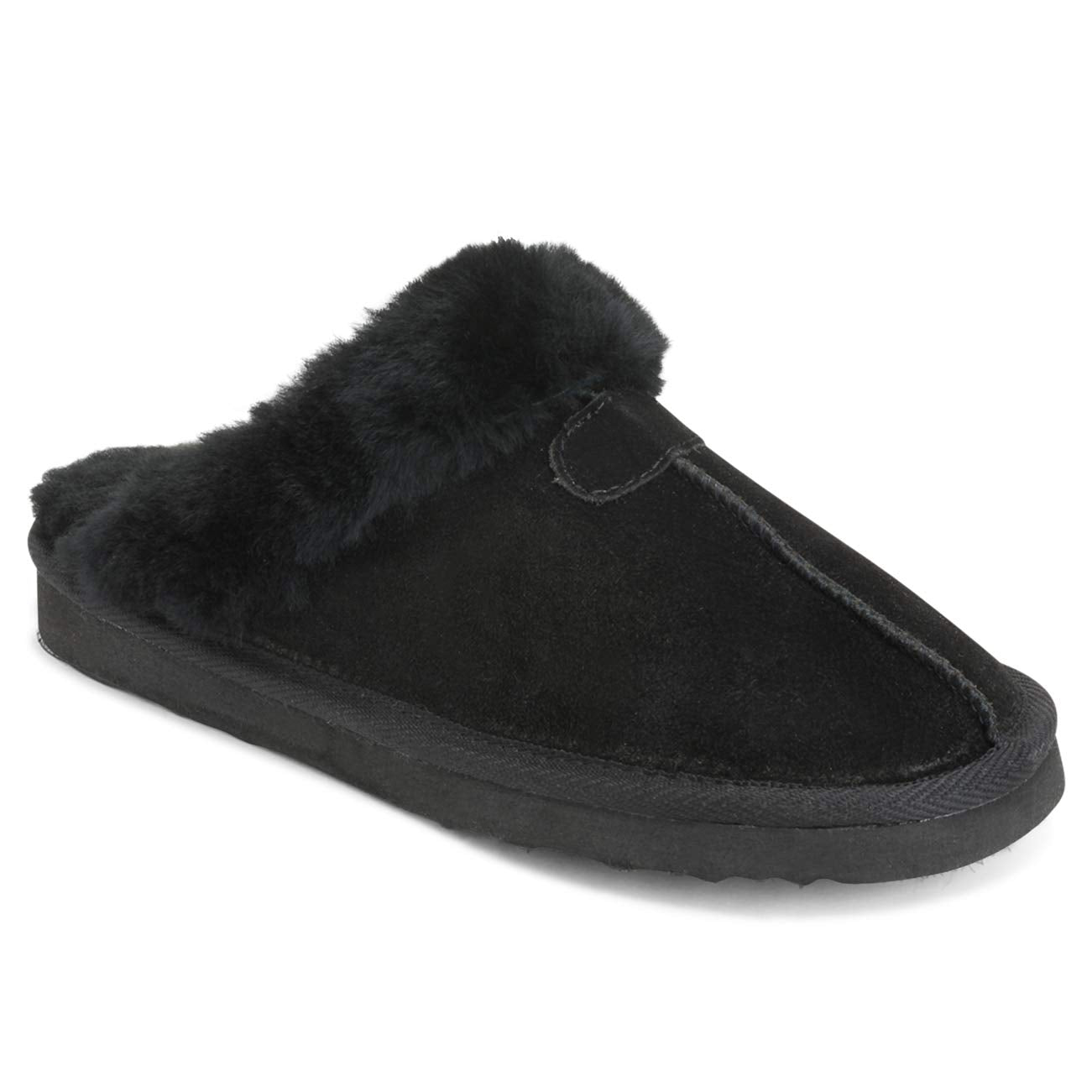 JOLIE: Women's Real Suede Winter Mules