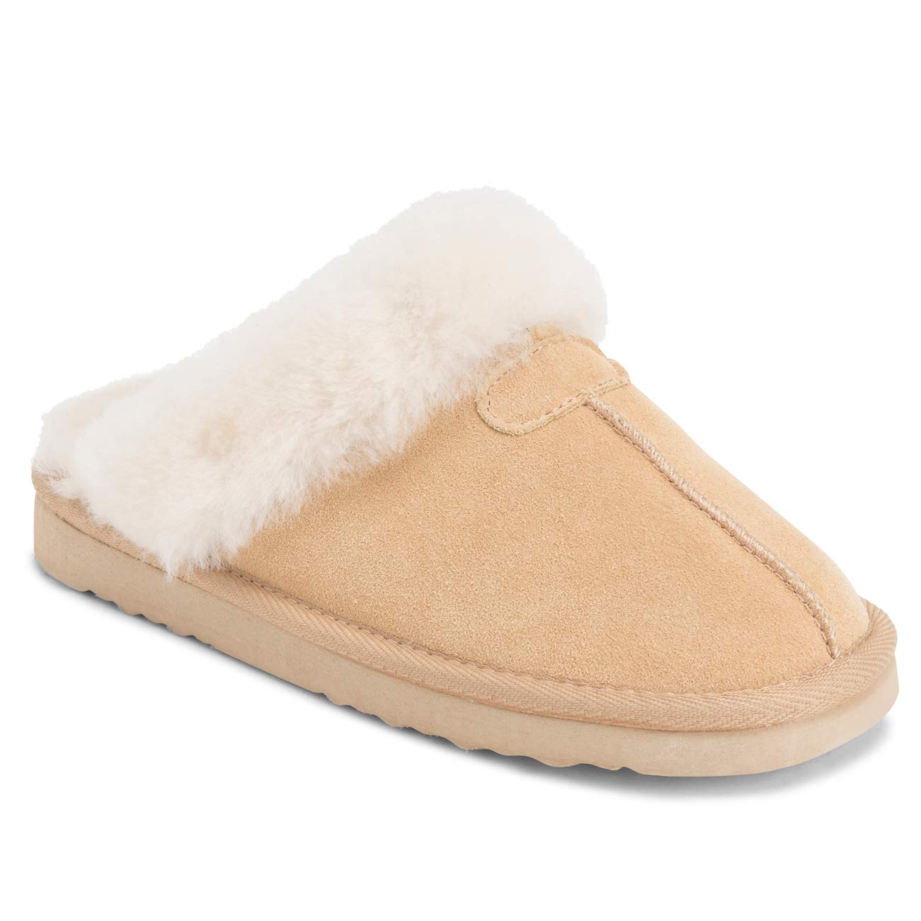 JOLIE: Women's Real Suede Winter Mules