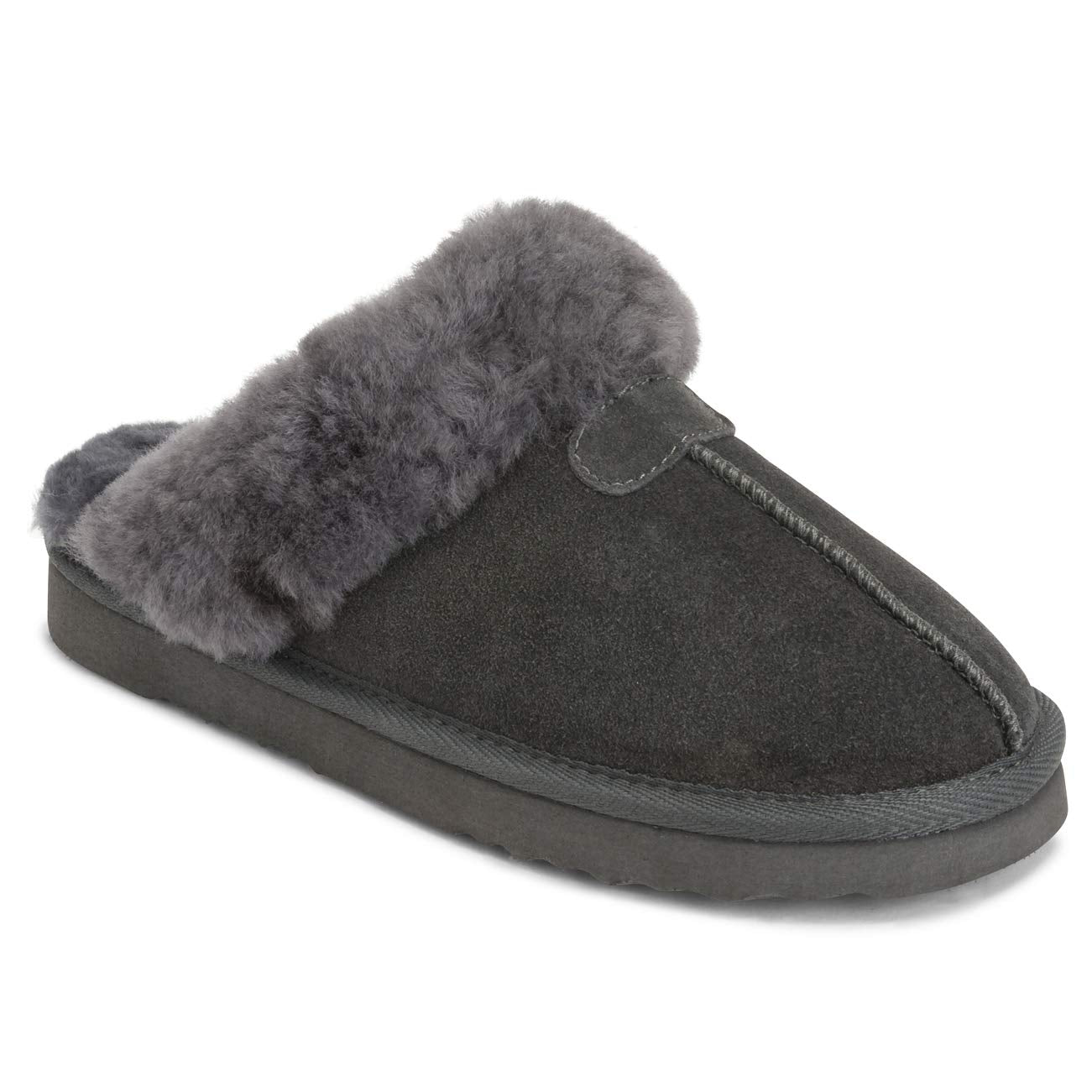 JOLIE: Women's Real Suede Winter Mules