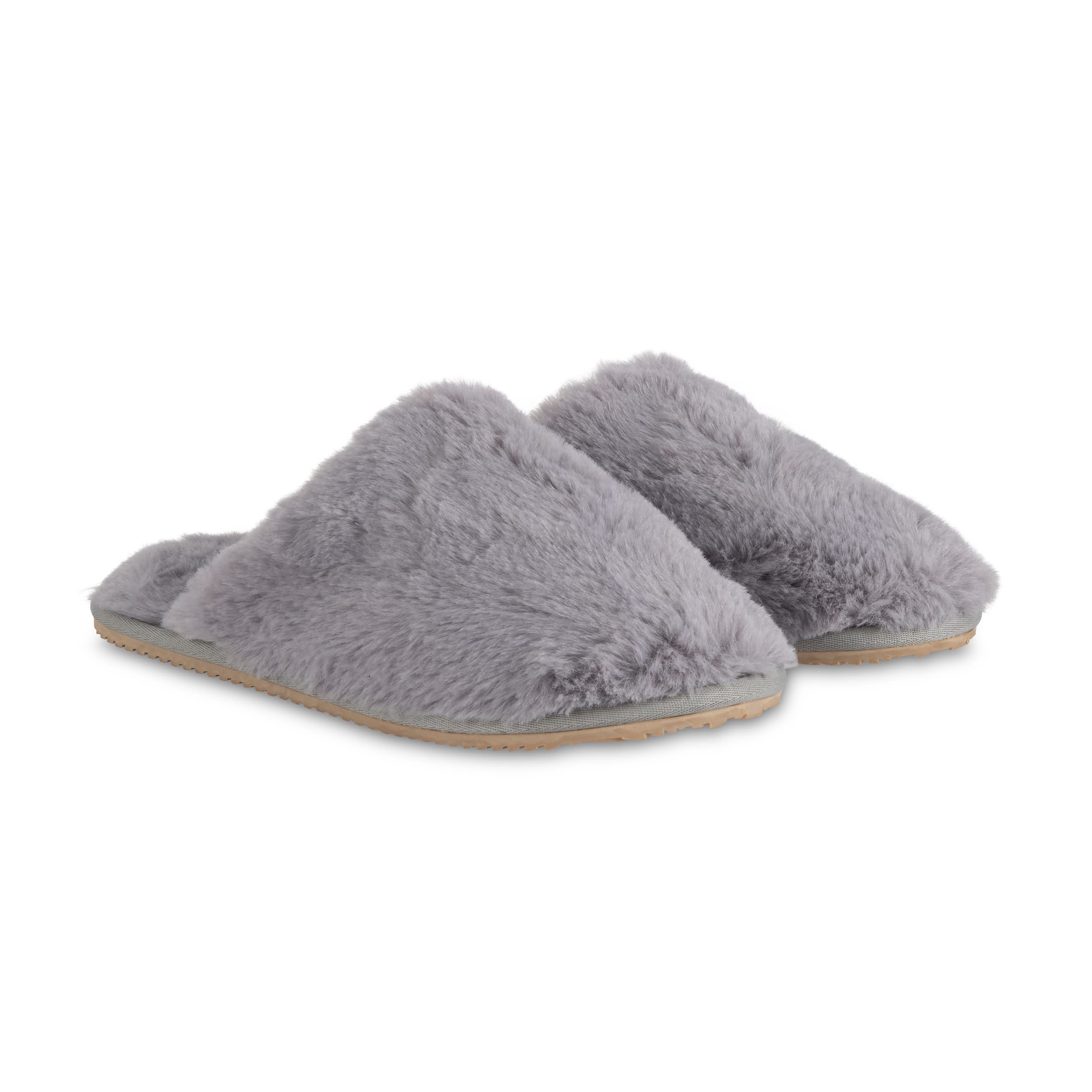 ZURI: Women's Fluffy Slippers With Funny Quote