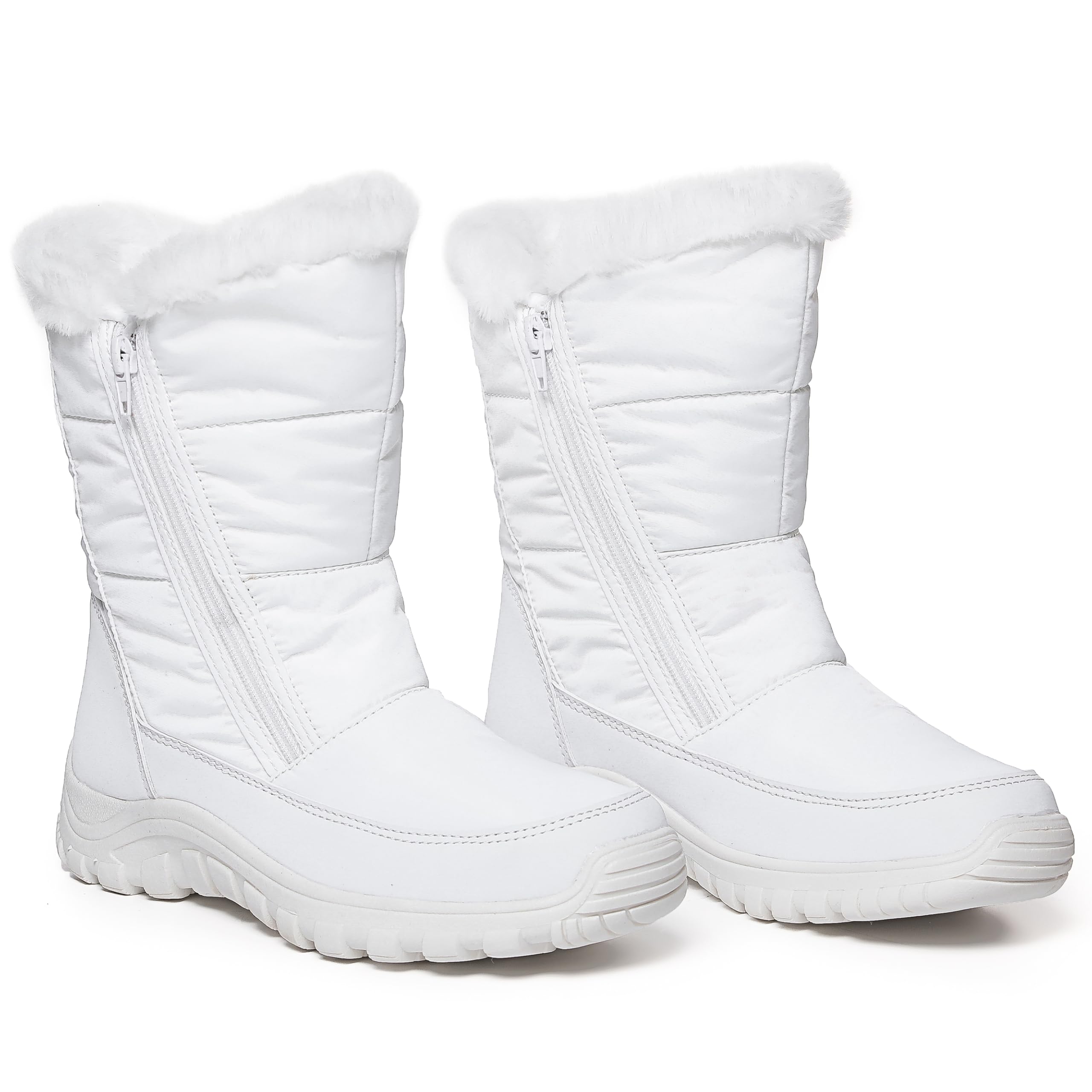 NOELLE: Polar Women's Twin Zip Snow Boots