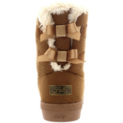 BELLA: Twin Bow Classic Winter Boots