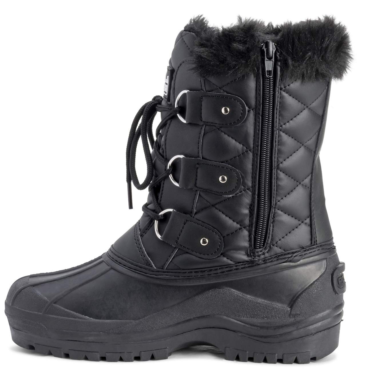 NEVE: Women's Mid-Calf Hiker Snow Boots