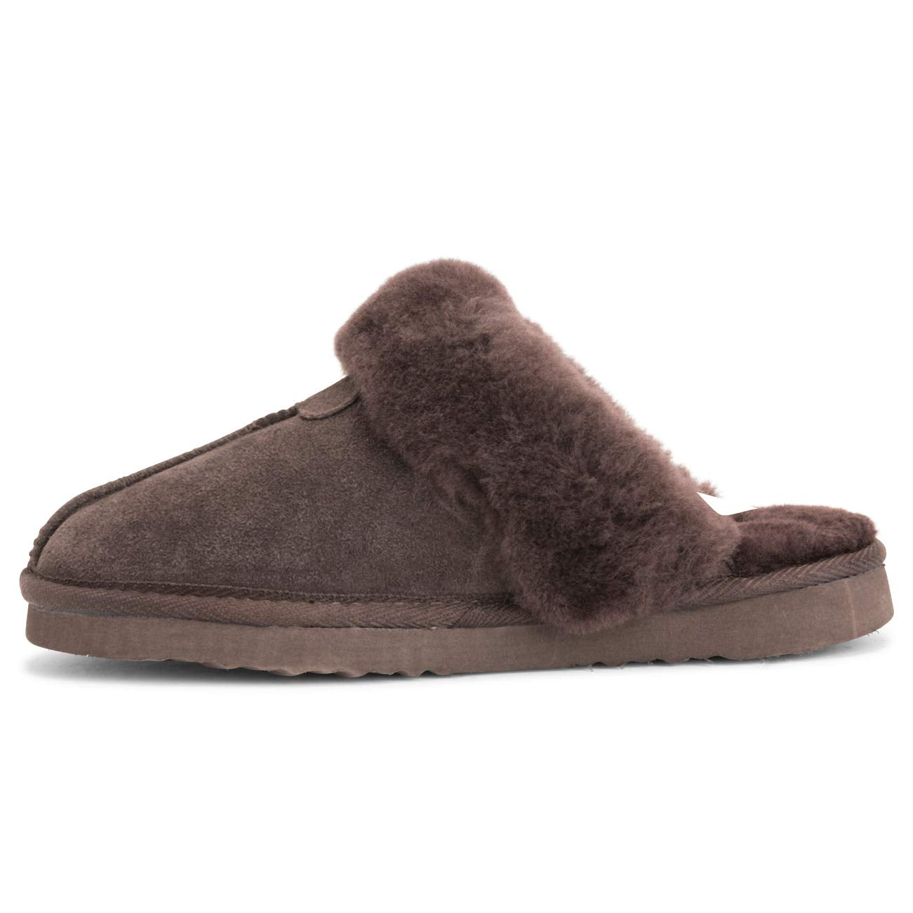JOLIE: Women's Real Suede Winter Mules