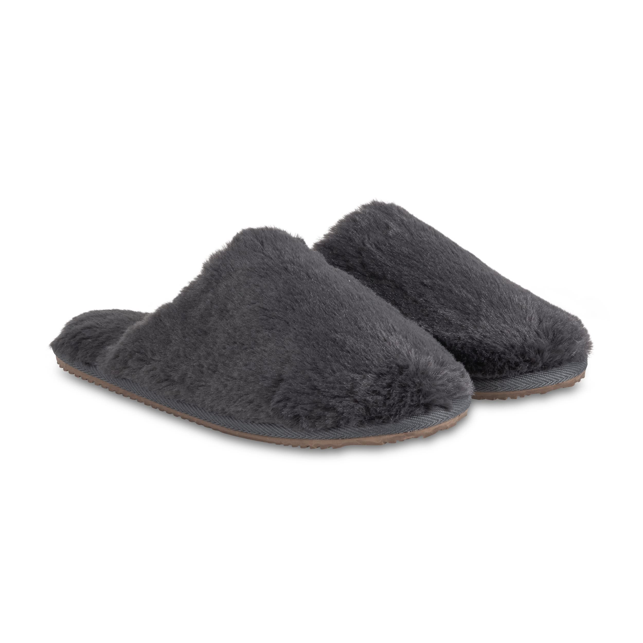 ZURI: Women's Fluffy Slippers With Funny Quote