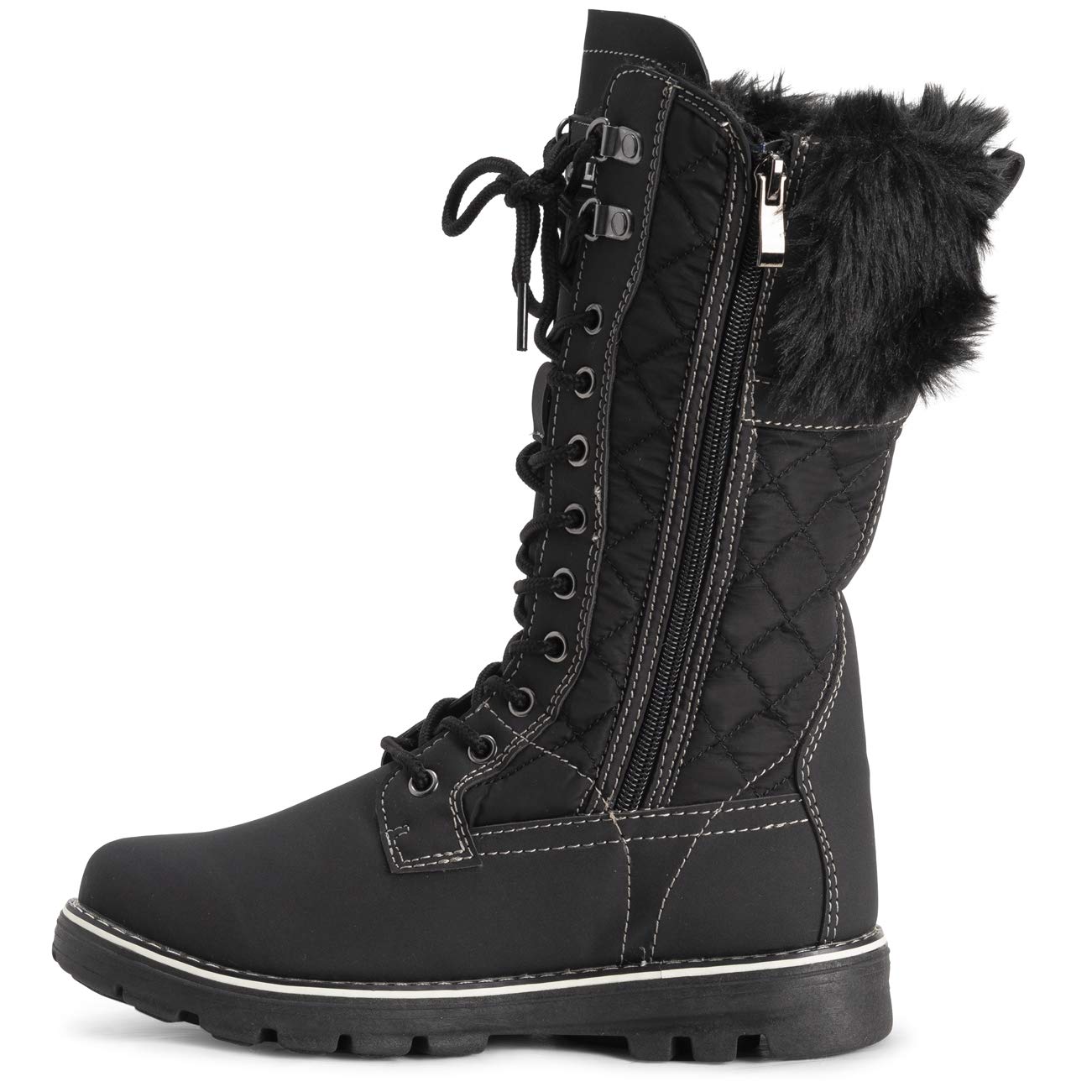 Polar Women's Winter Mid-Calf Snow Boots