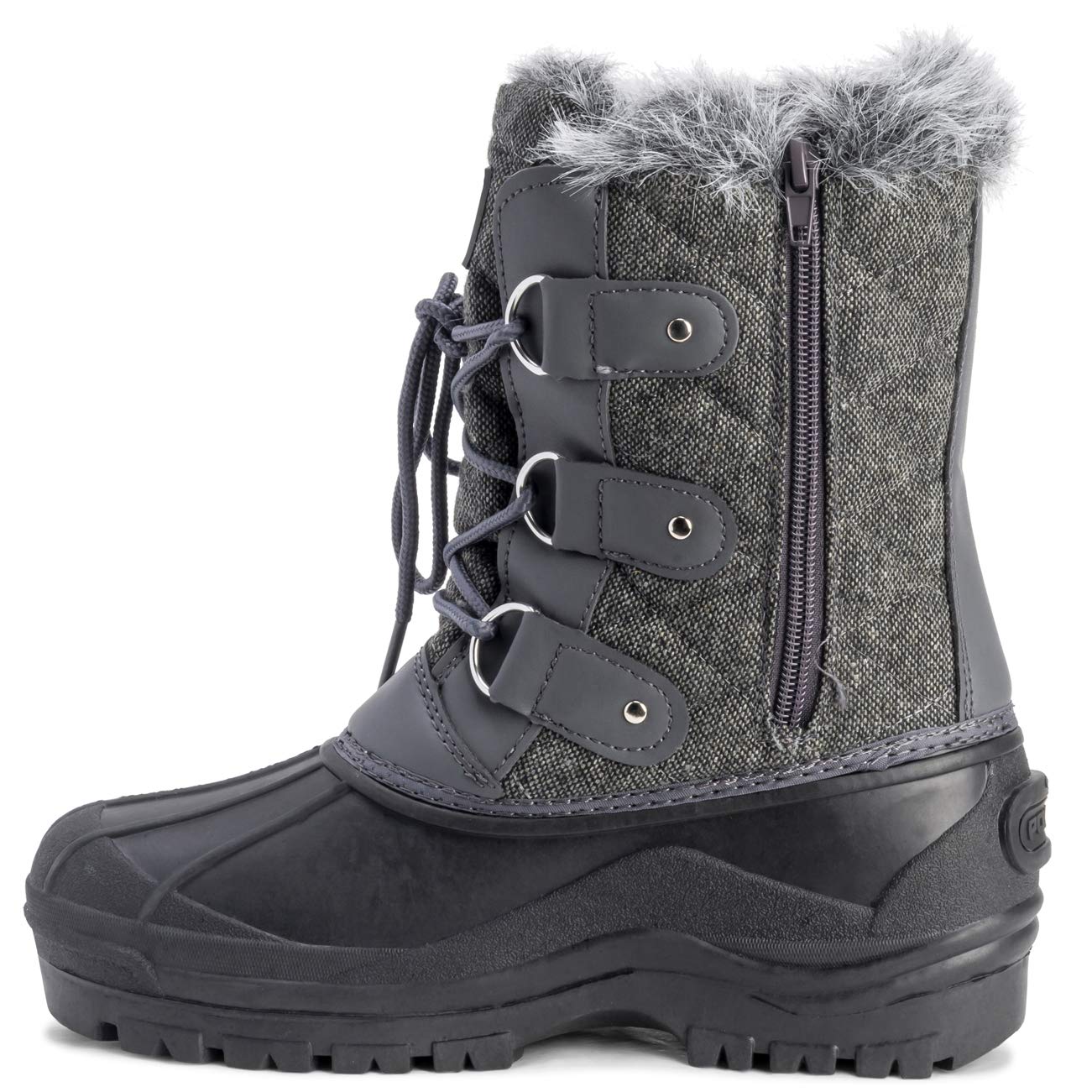 NEVE: Women's Mid-Calf Hiker Snow Boots