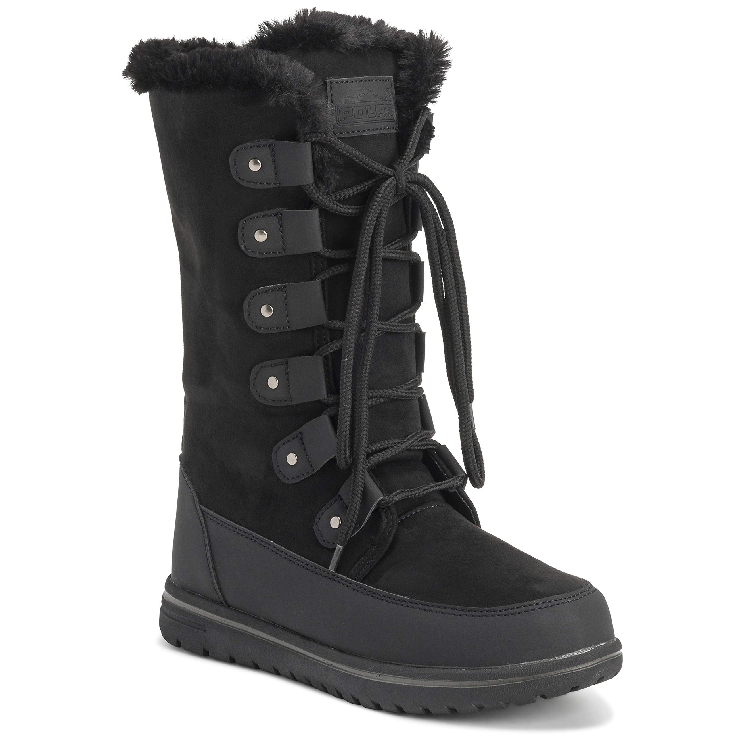SNOWE: Women's Tall Faux Fur Snow Boots