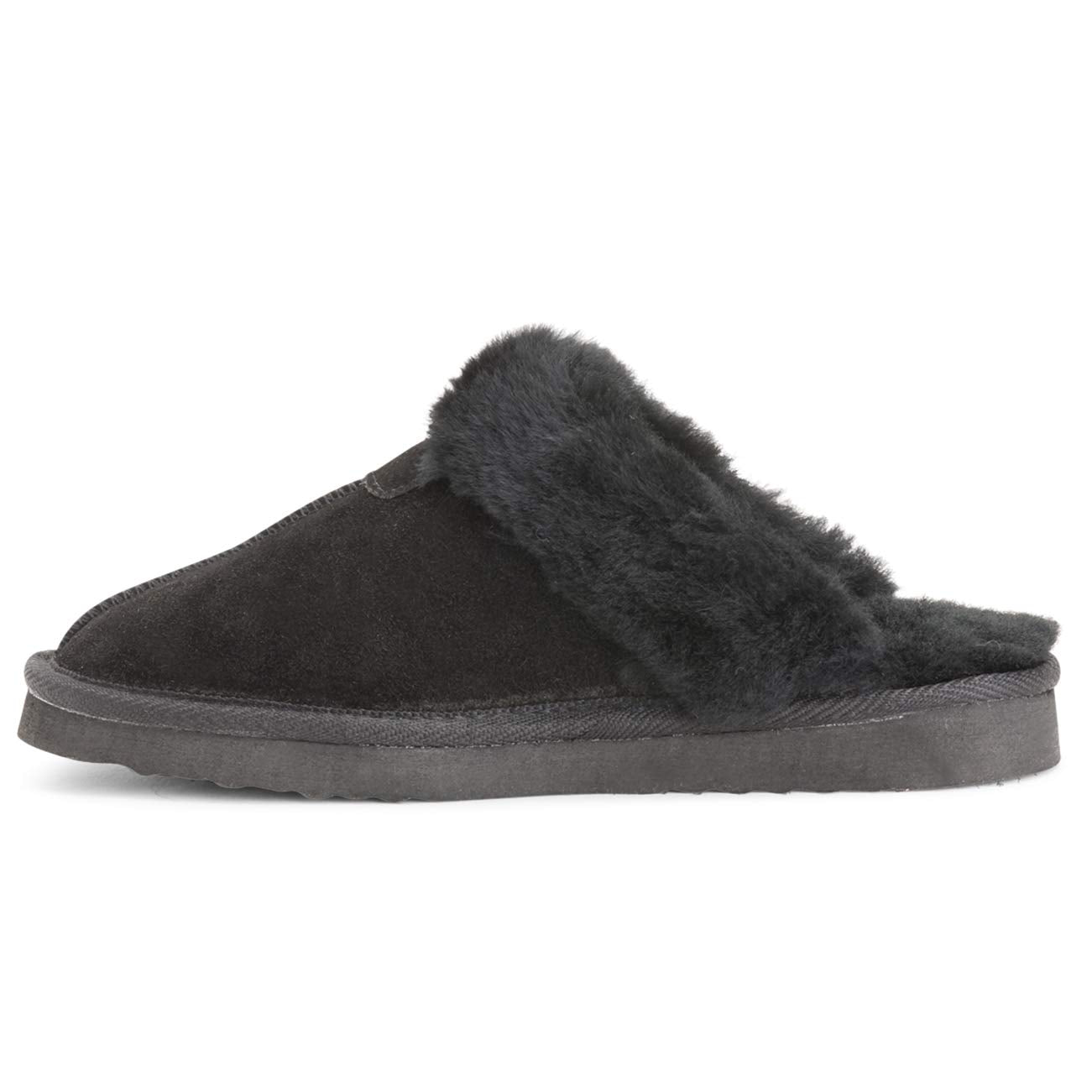 JOLIE: Women's Real Suede Winter Mules