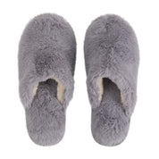 ZURI: Women's Fluffy Slippers With Funny Quote