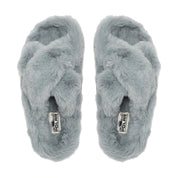 SIENNA: Women's Faux Fur Slider Slippers