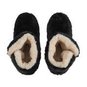 Polar Women's Knitted Faux Fur Slippers