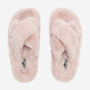 SIENNA: Women's Faux Fur Slider Slippers
