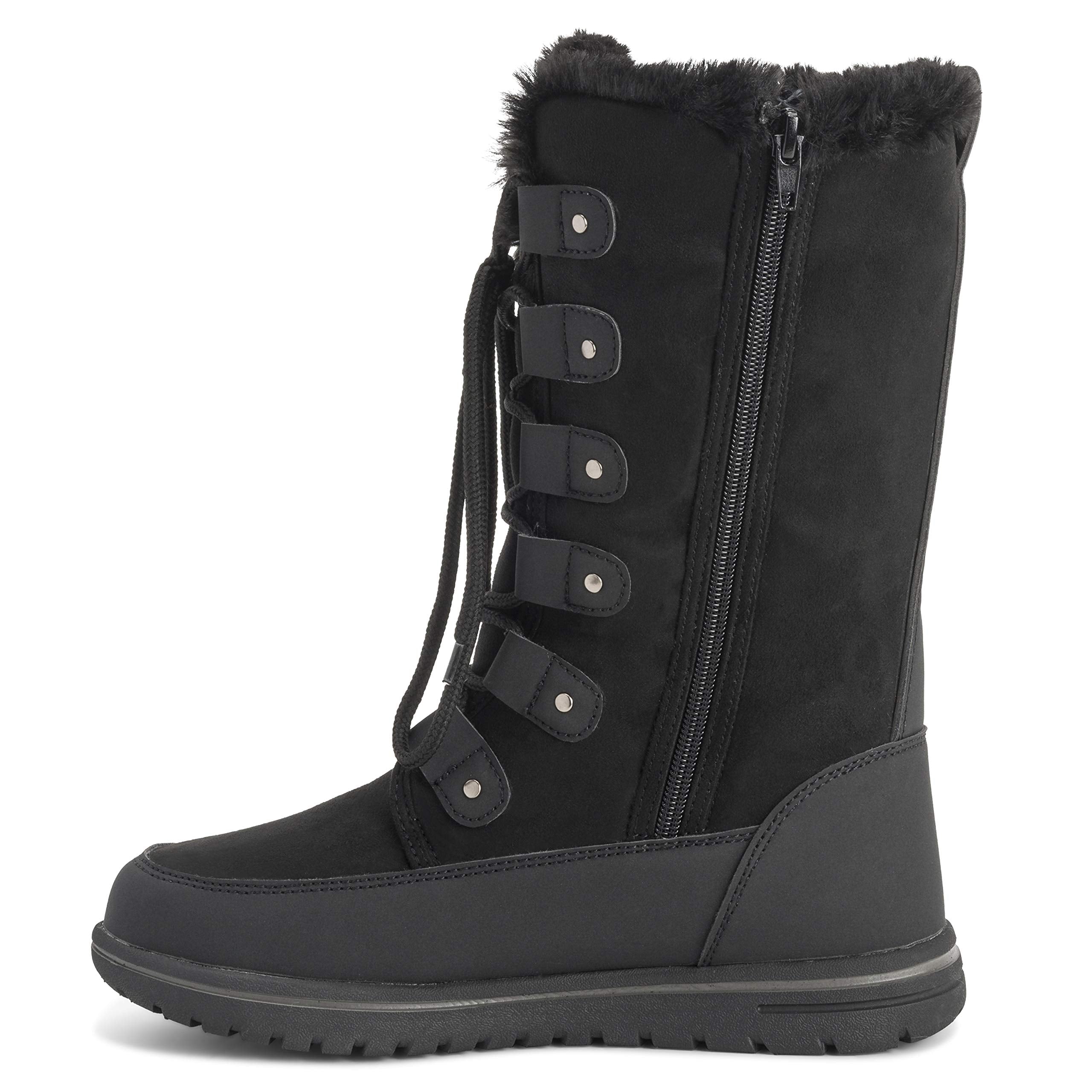SNOWE: Women's Tall Faux Fur Snow Boots