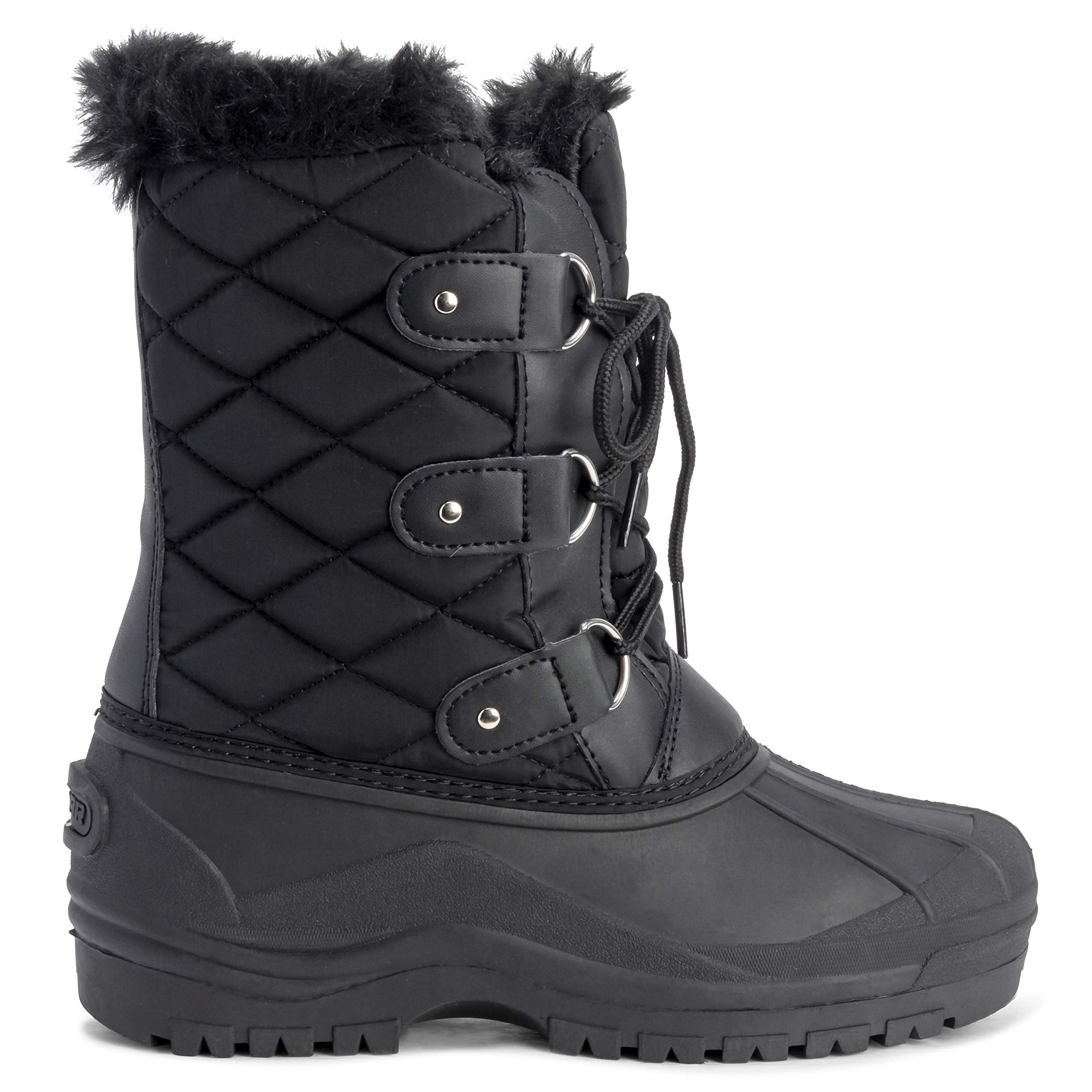 NEVE: Women's Mid-Calf Hiker Snow Boots