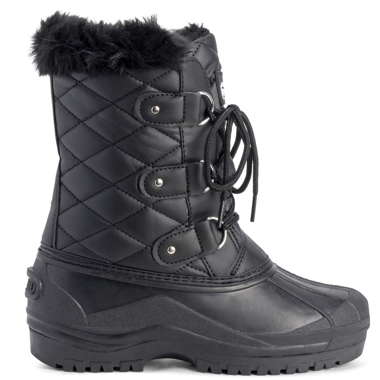 NEVE: Women's Mid-Calf Hiker Snow Boots