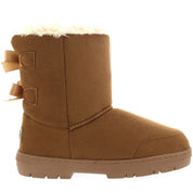 BELLA: Twin Bow Classic Winter Boots