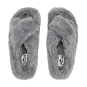SIENNA: Women's Faux Fur Slider Slippers