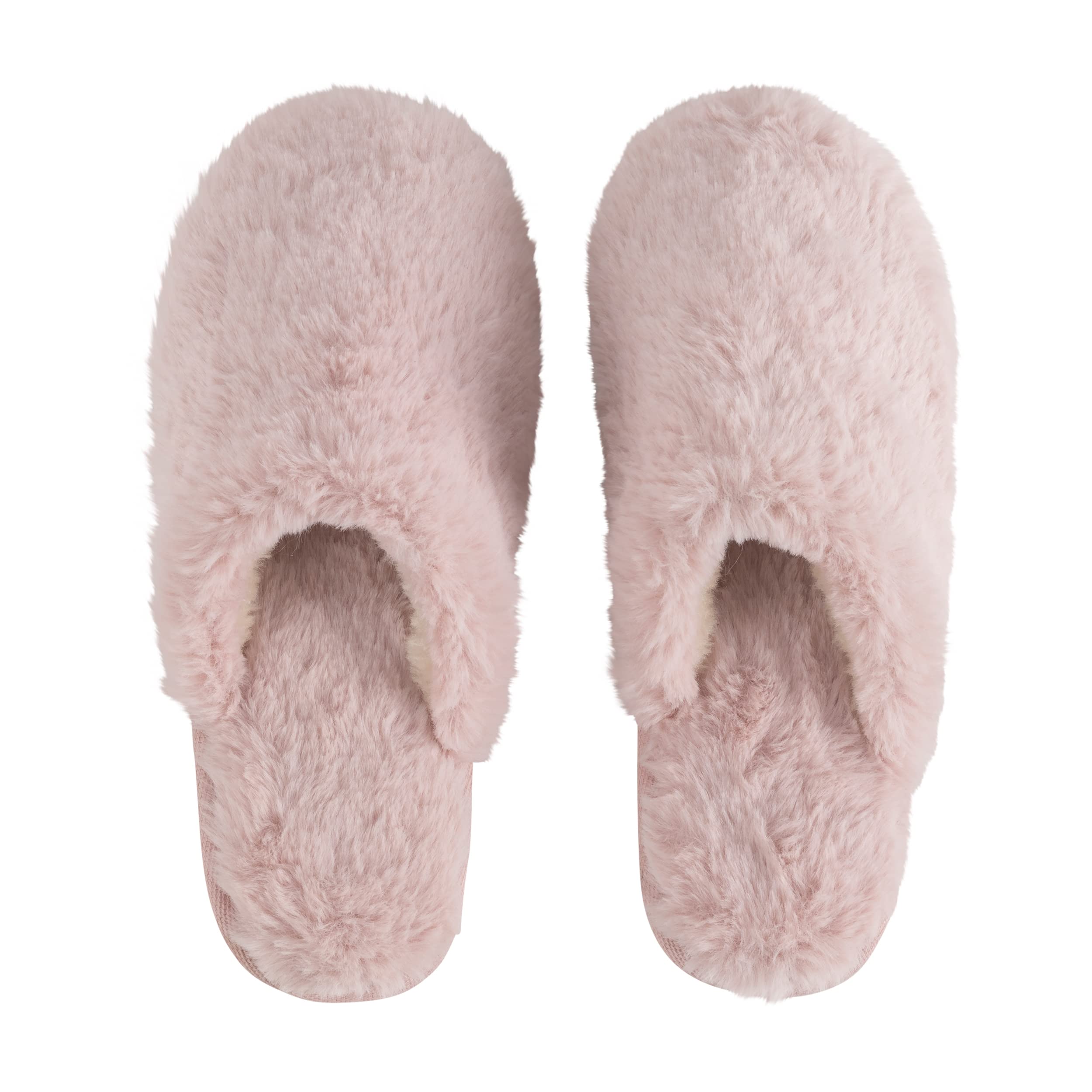 ZURI: Women's Fluffy Slippers With Funny Quote