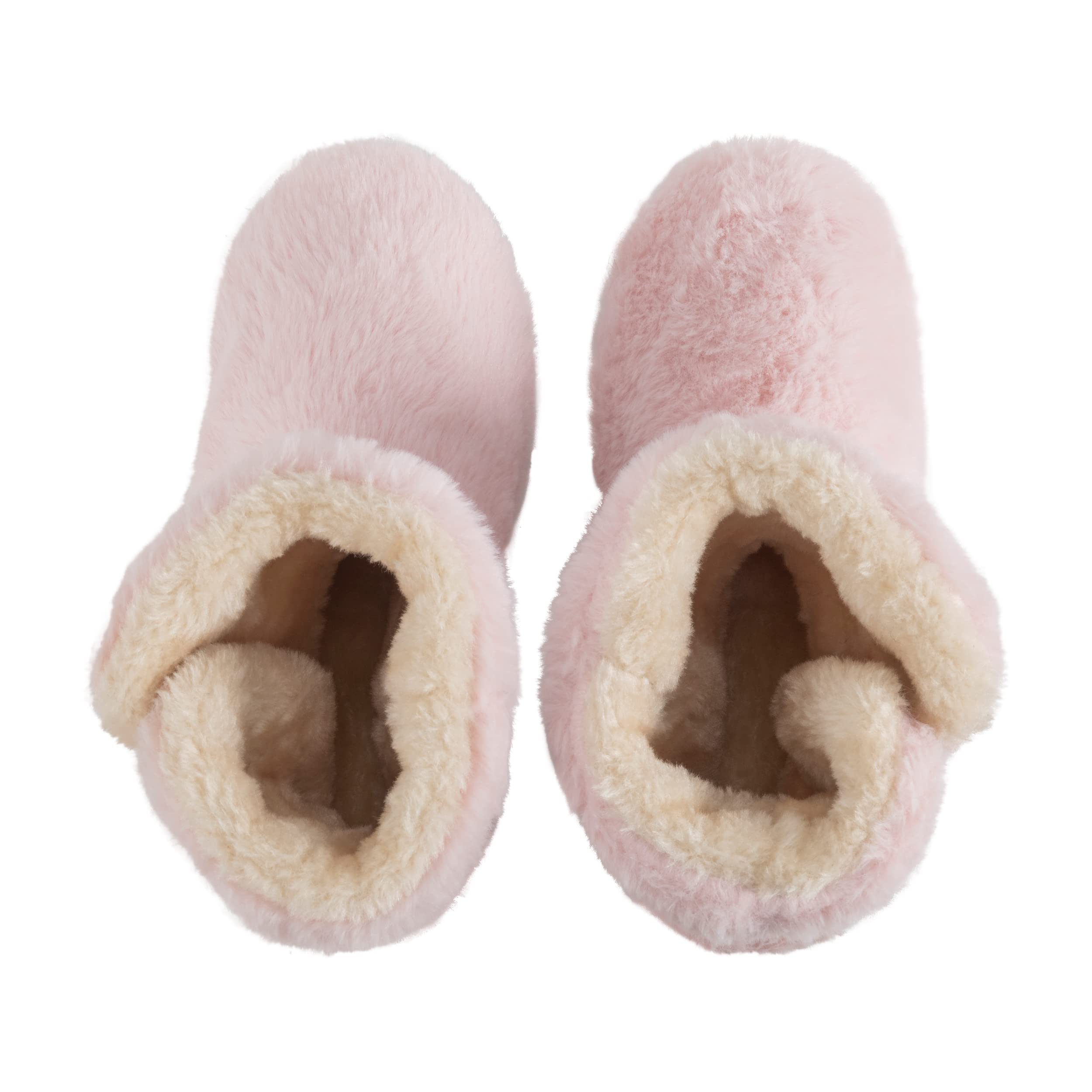 Polar Women's Knitted Faux Fur Slippers