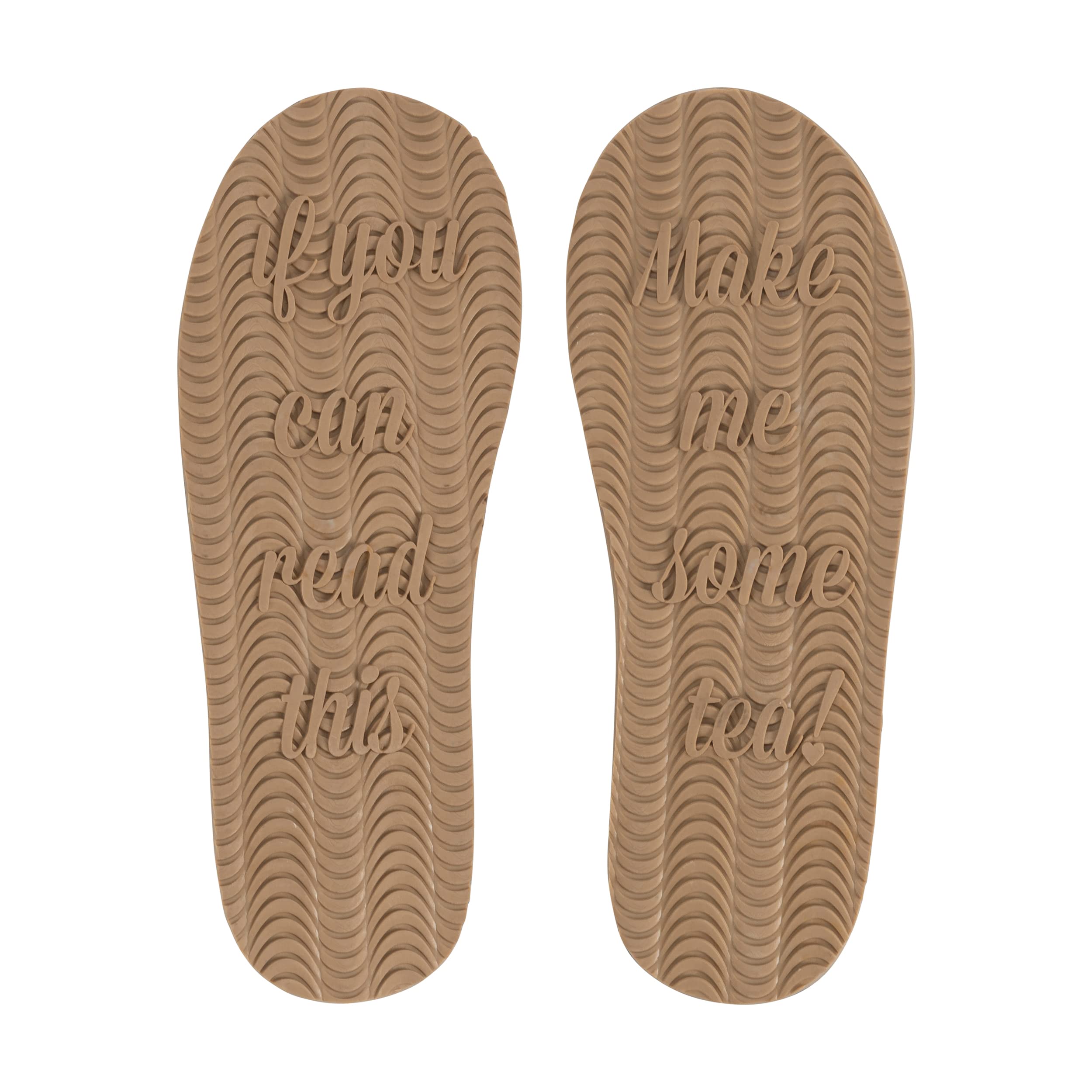 ZURI: Women's Fluffy Slippers With Funny Quote
