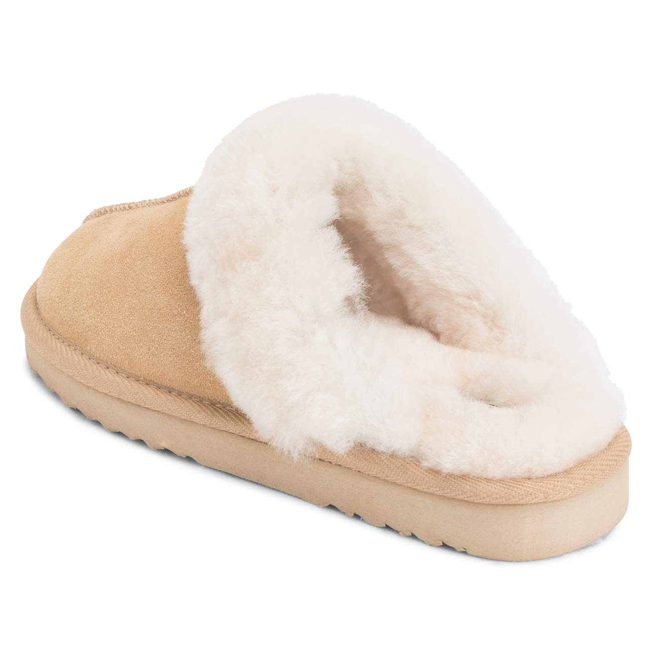 JOLIE: Women's Real Suede Winter Mules