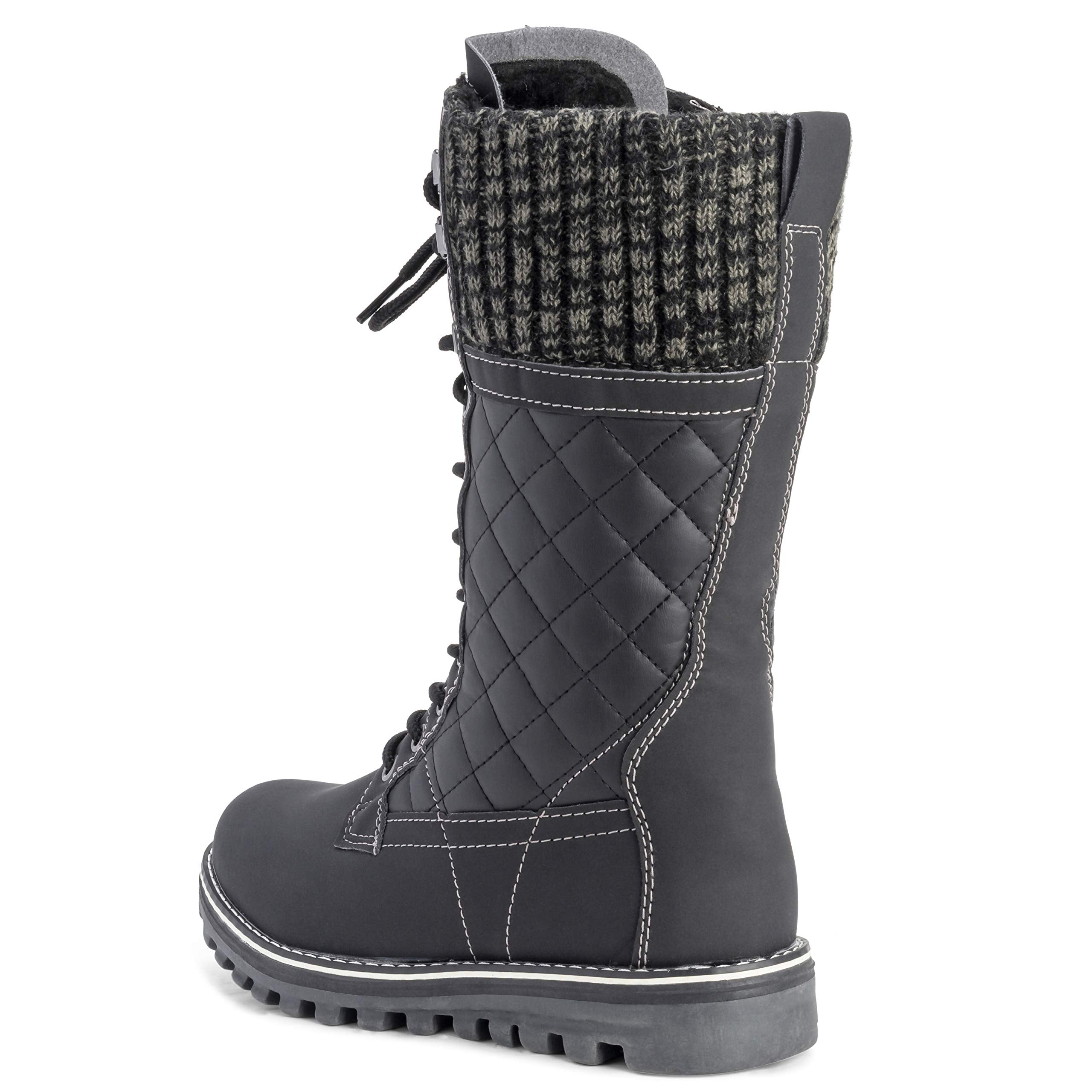 Polar Women's Winter Mid-Calf Snow Boots