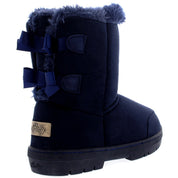BELLA: Twin Bow Classic Winter Boots