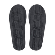 ZURI: Women's Fluffy Slippers With Funny Quote