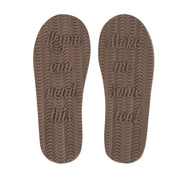 ZURI: Women's Fluffy Slippers With Funny Quote