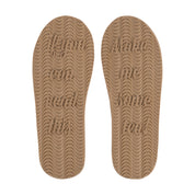 ZURI: Women's Fluffy Slippers With Funny Quote