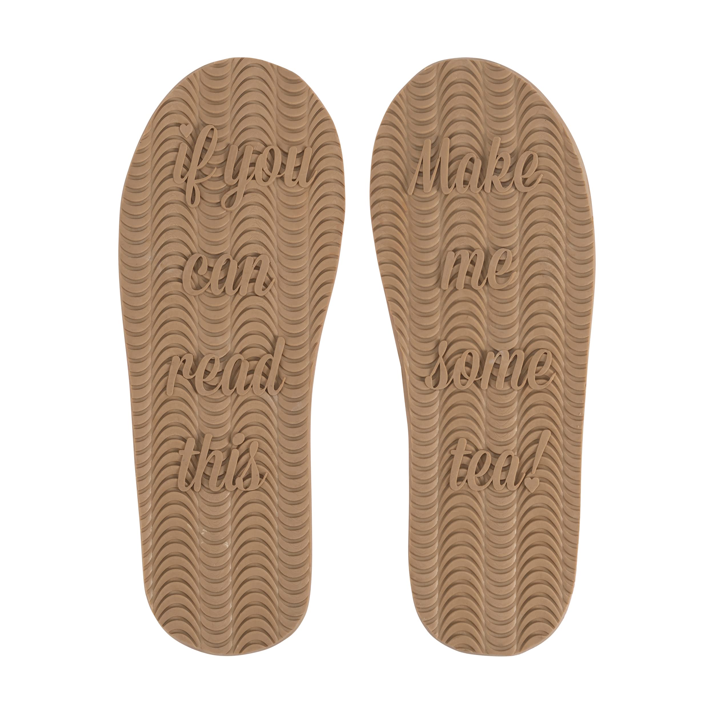 ZURI: Women's Fluffy Slippers With Funny Quote