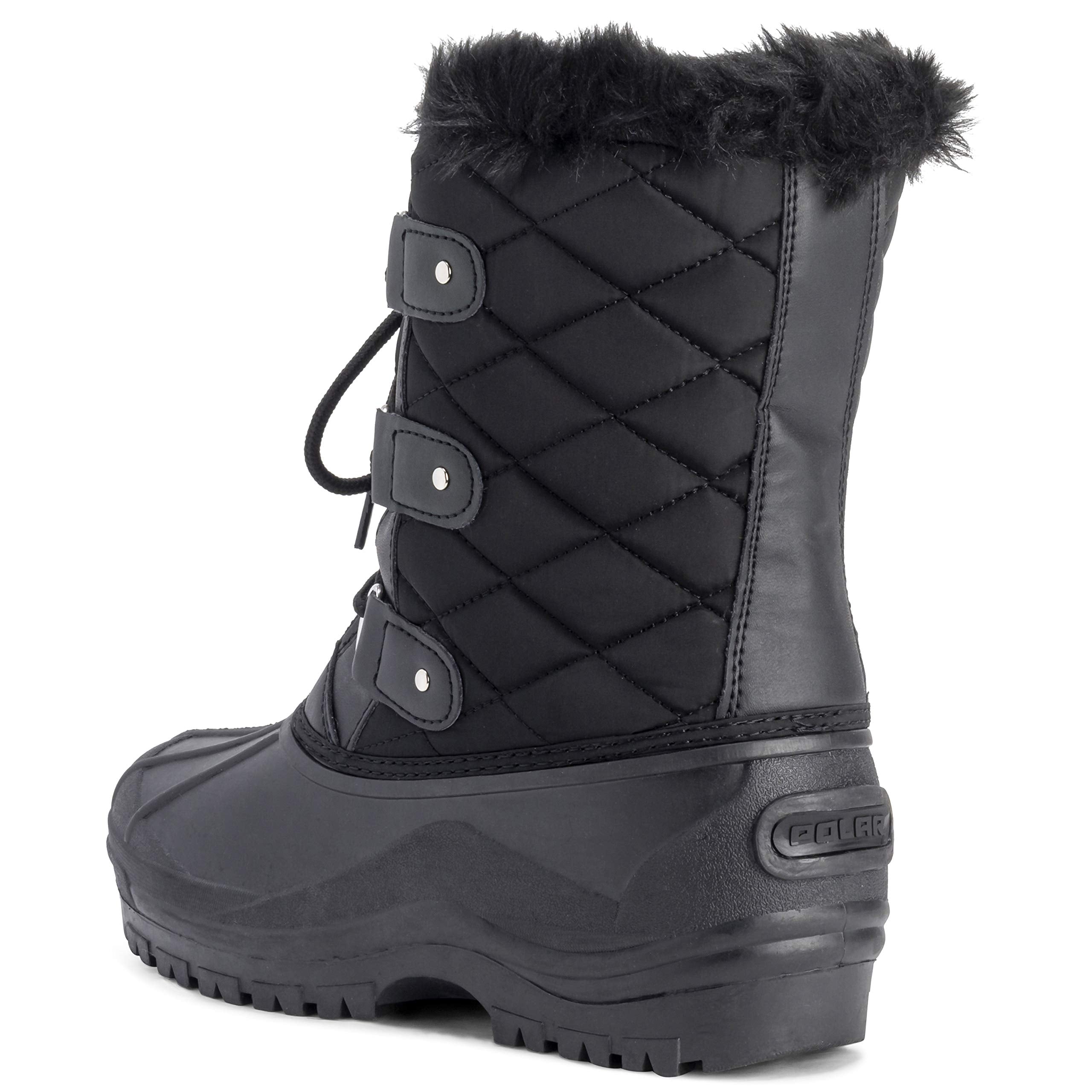 NEVE: Women's Mid-Calf Hiker Snow Boots