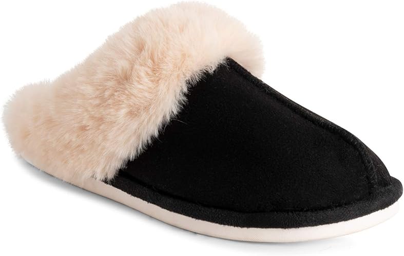 NORA: Women's Memory Foam Faux Fur Slippers