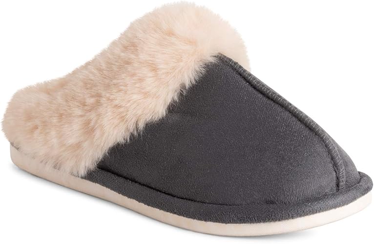 NORA: Women's Memory Foam Faux Fur Slippers